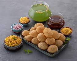 Panipuri Family Pack (50 Puri's, Ragada, ready Imli Chutney and ready Spicy Chutney)