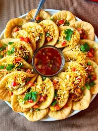 Mumbai Shev Puri Made With Flat Puri